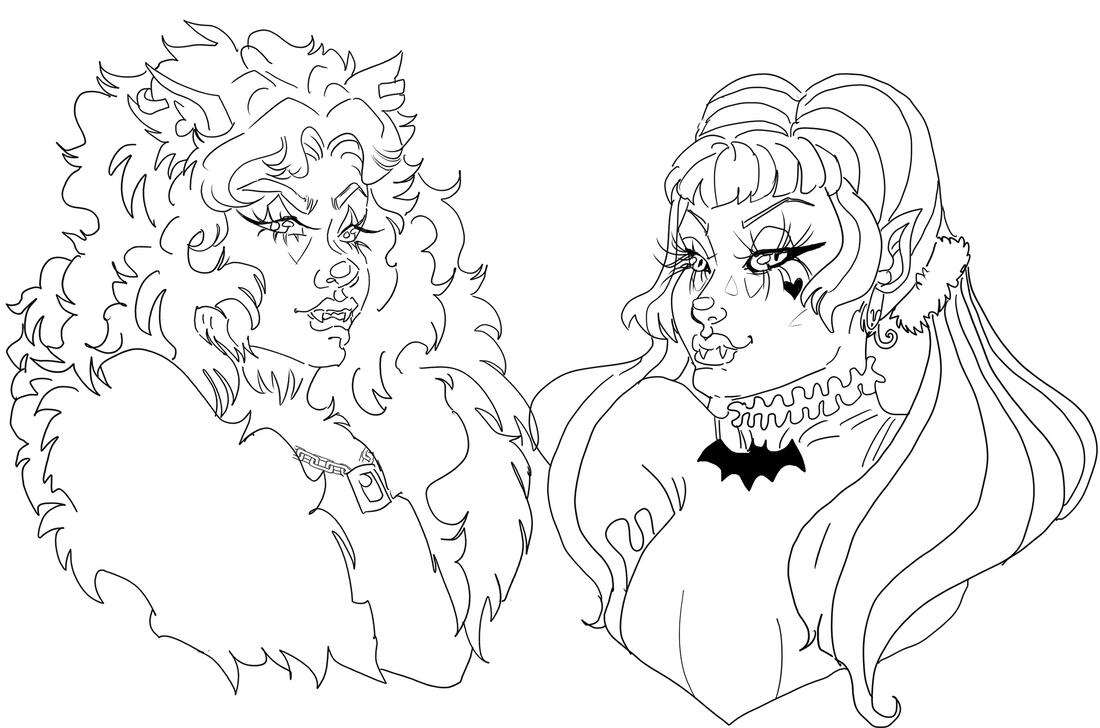 Line Only Busts (Digital)