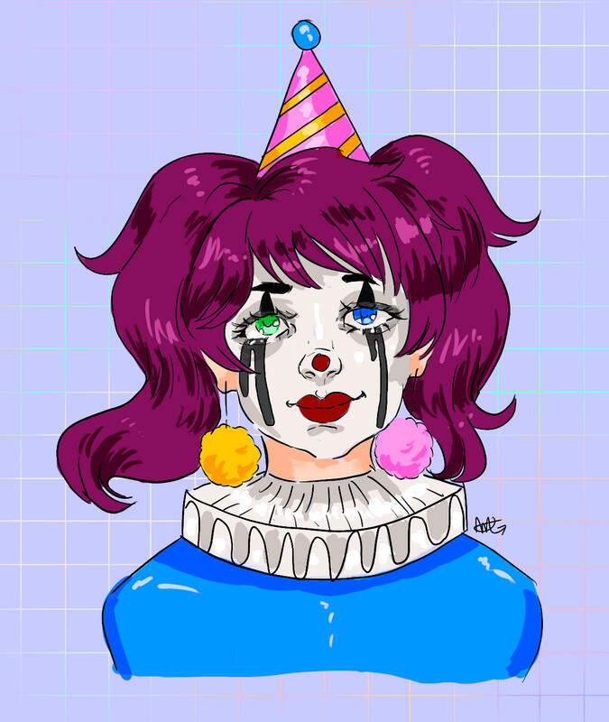 Clown OC Print